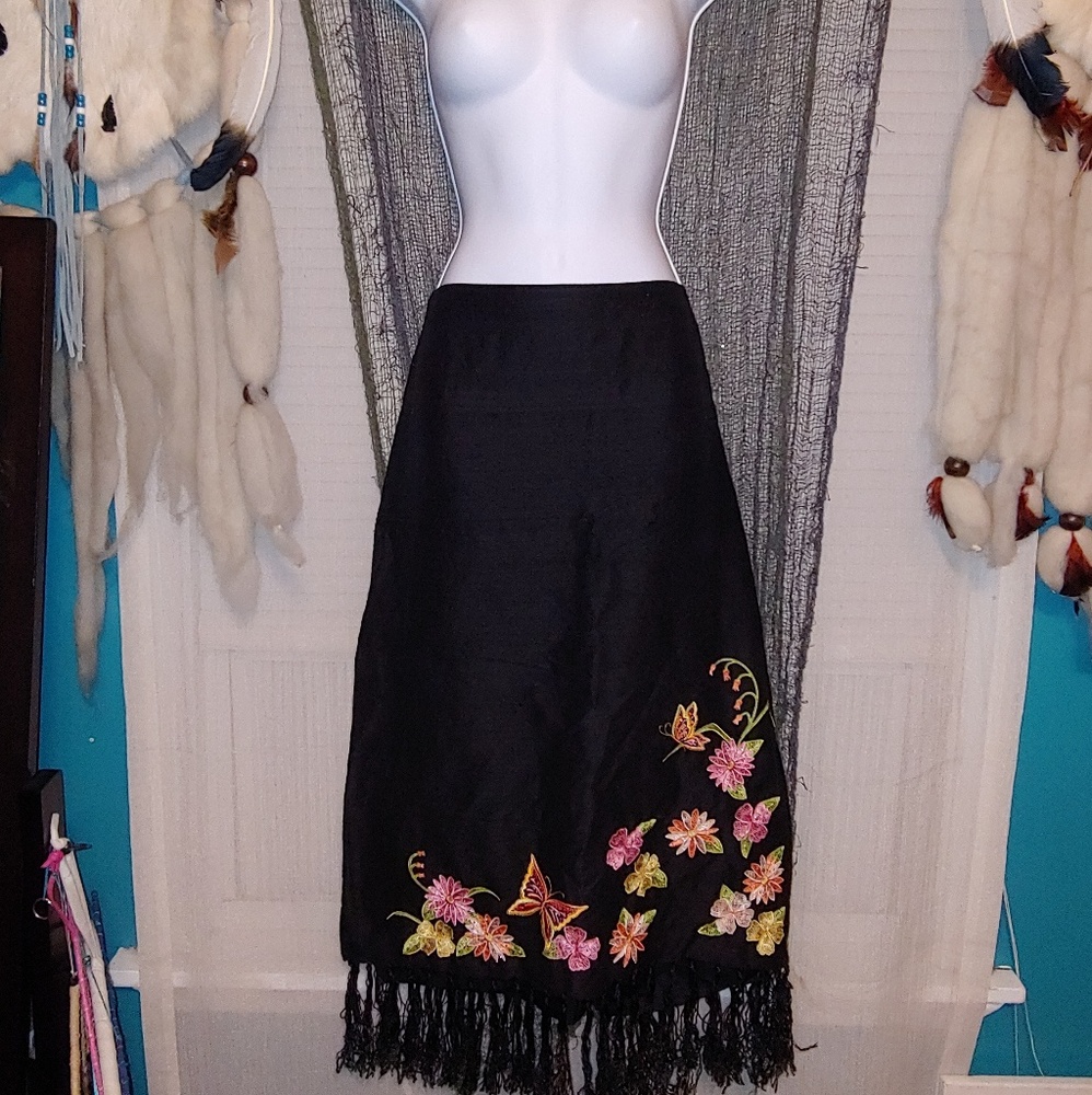 MAGGY L long spring hippie skirt